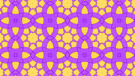 Abstract geometric cubes pattern background. Abstract Stripes Kaleidoscope. Fast Psychedelic...