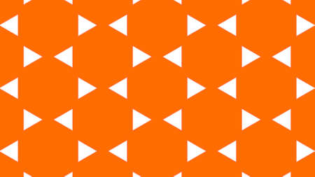 Abstract orange geometric seamless pattern background. Abstract Stripes Kaleidoscope. Fast Psychedelic Colorful Kaleidoscope VJ background. Disco Abstract Background. Kaleidoscope effectの写真素材