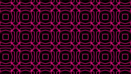 Abstract pink geometric seamless pattern background. Psychedelic colorful background. Disco Abstract Backgroundの写真素材