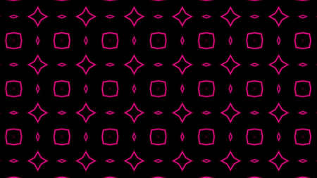 Abstract pink geometric seamless pattern background. Psychedelic colorful background. Disco Abstract Backgroundの写真素材