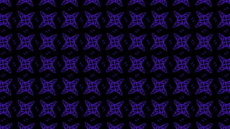 Abstract purple geometric seamless pattern background. Psychedelic Colorful Kaleidoscope background....