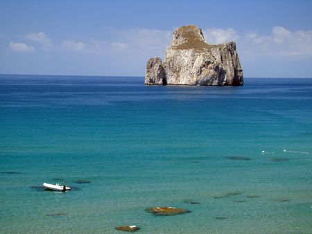     Rock Pan Di Zucchero In Sardiniaの写真素材
