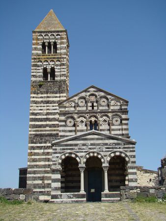 Basilica di Saccargiaの写真素材