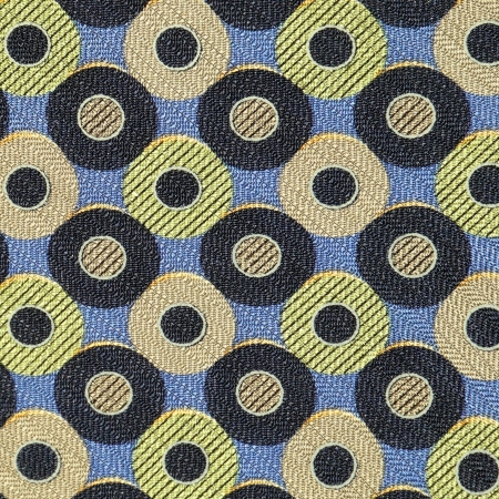 seamless fabric with circles pattern