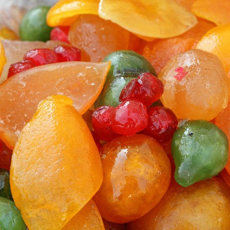 Candied fruitの写真素材