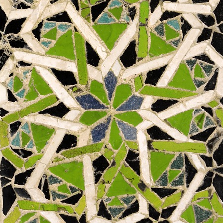 image of detail from antique mosaic 