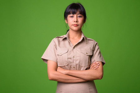 Young beautiful Asian businesswomanの写真素材