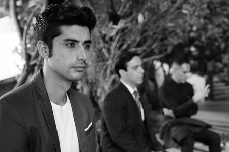Persian businessmen exploring the city of Bangkok together