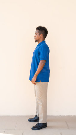 Portrait of handsome young African man