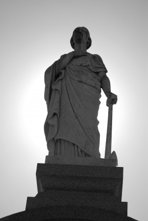 New Orleans Cemetery Monumentの写真素材