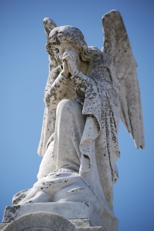 New Orleans Graveyard Angelの写真素材