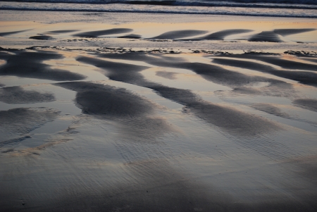 Pacific Sand Reflectionsの写真素材