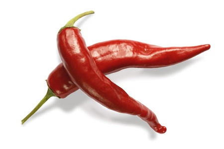 two pepper.の写真素材