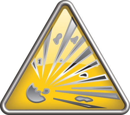 Explosion  icon, symbolのイラスト素材