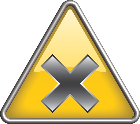 Irritant hazard icon symbol, iconのイラスト素材