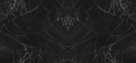 Black marble texture abstract background pattern with high resolution. black and white