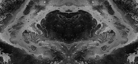 Marble abstract acrylic background. Black and white marbling artwork texture. Agate ripple pattern....