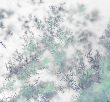 abstract fractal background a computer-generated 2D illustration, textureの写真素材