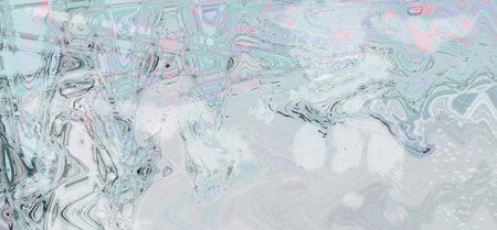 Fluid art. Abstract illustration - stain, splashes, smearing the dye. Liquid acrylic- color blot....