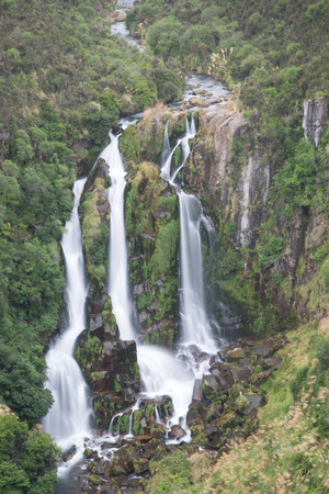 Waipunga Falls, Cascades Waterfallの写真素材