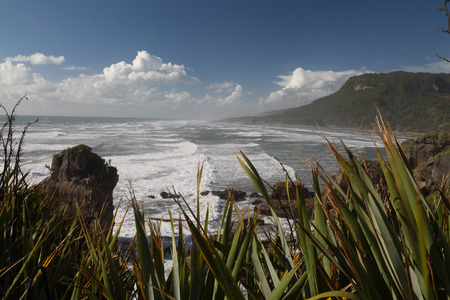 Punakaiki Pancake Rocksの写真素材