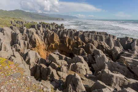 Punakaiki Pancake Rocksの写真素材