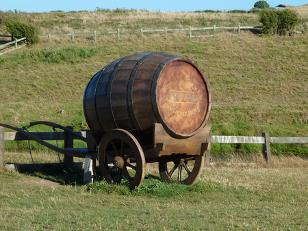 Beer Barrel at Hobbiton Movie Setのeditorial素材