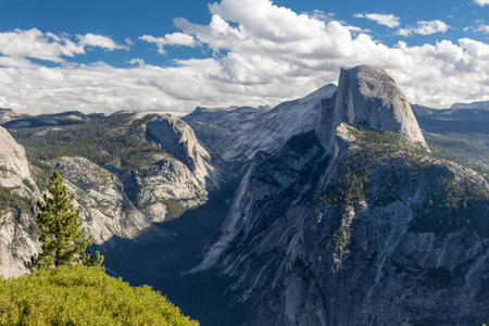 Half Dome in Yosemite Valley