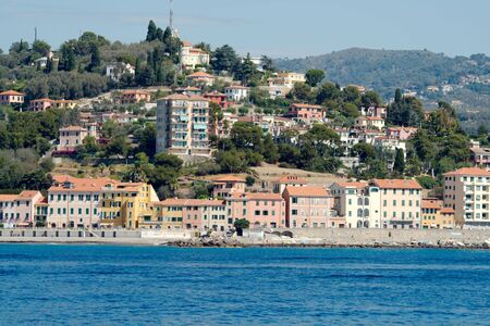 Riviera di Ponente - Liguria, Italyの写真素材