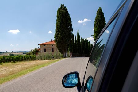 Tuscany landscape - Italyの写真素材