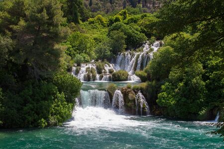 KRKA National Park in Croatiaの写真素材