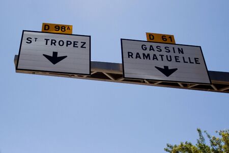 On the way to Saint Tropez - Franceの写真素材