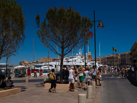 Center Saint Tropez - Franceのeditorial素材