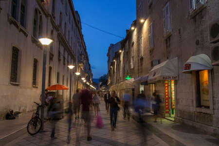 Streets of the old town - Split, Croatiaのeditorial素材