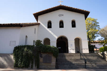 Mission San Luis Obispo de Tolosa, San Luis Obispo, located in central Californiaのeditorial素材