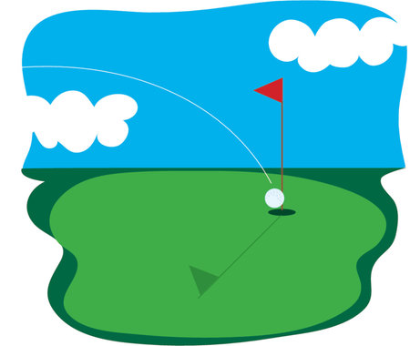 Golf Courseのイラスト素材