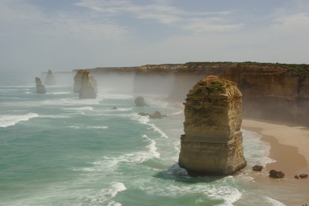 Twelve Apostles at the Great Ocean Road in Australiaのeditorial素材