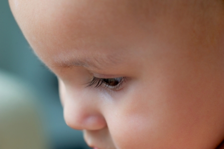 Thinking Babyの写真素材