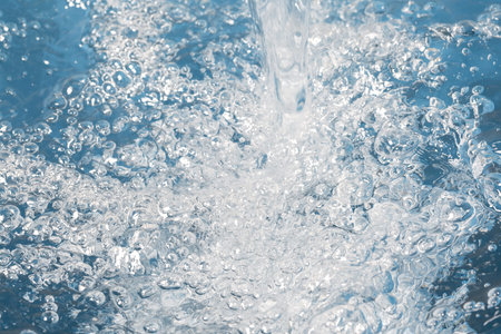 Water drop and water bubbles texture for background