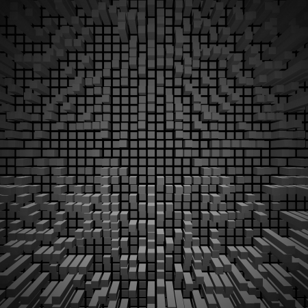 The sides are getting higher than those in the center of the frame.の写真素材