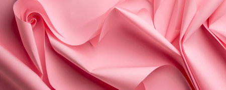 abstract paper background made of paper strips in pink colorの素材