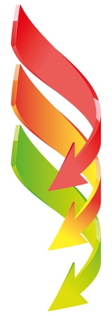 arrowsのイラスト素材