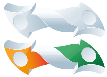 double arrowのイラスト素材