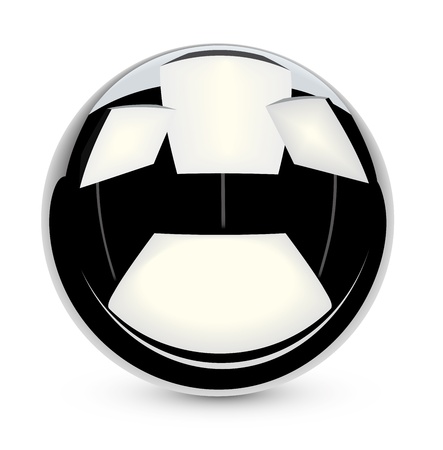 steel ball vectorのイラスト素材