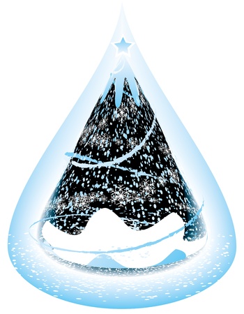 Christmas treeのイラスト素材