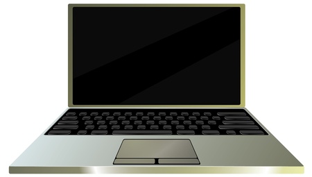 Laptopのイラスト素材