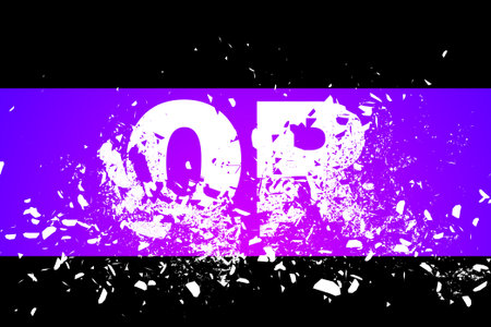background illustration of abstract / bright lettering background illustration