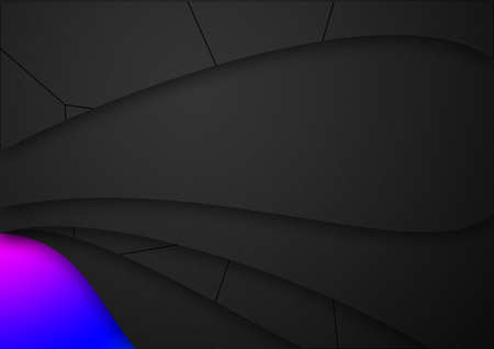 stripes background illustration, geometric patterns smooth linesの写真素材