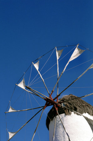 the mill and the blue sky