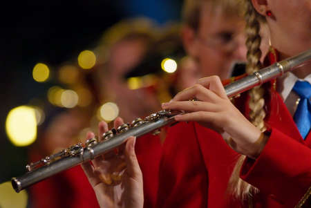 Float of the lavender 2008 to Valréasの写真素材